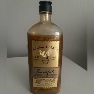 Bath & Body Works Aromatherapy Thankful Shower Gel
